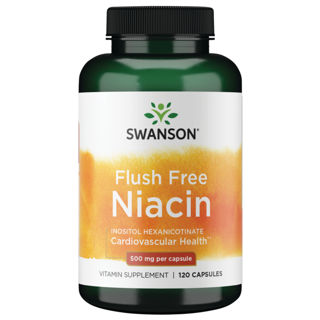 Niacin Flush Free 500 mg 120 Kapsula