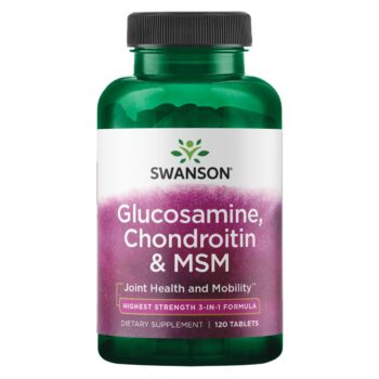 Glucosamine, Chondroitin & MSM 120 Tableta