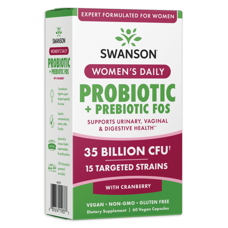 Women’s Daily Probiotic + Prebiotic FOS 60 Kapsula