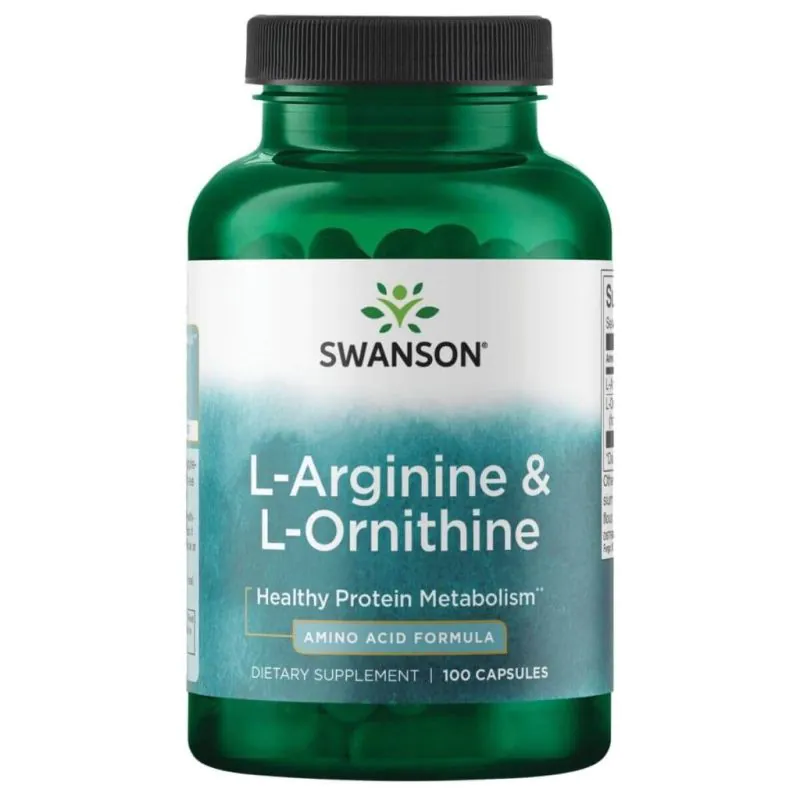 L-Arginine & L-Ornithine 100 Kapsula
