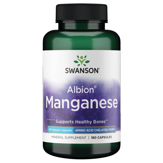 Albion Manganese 40 mg 180 Kapsula