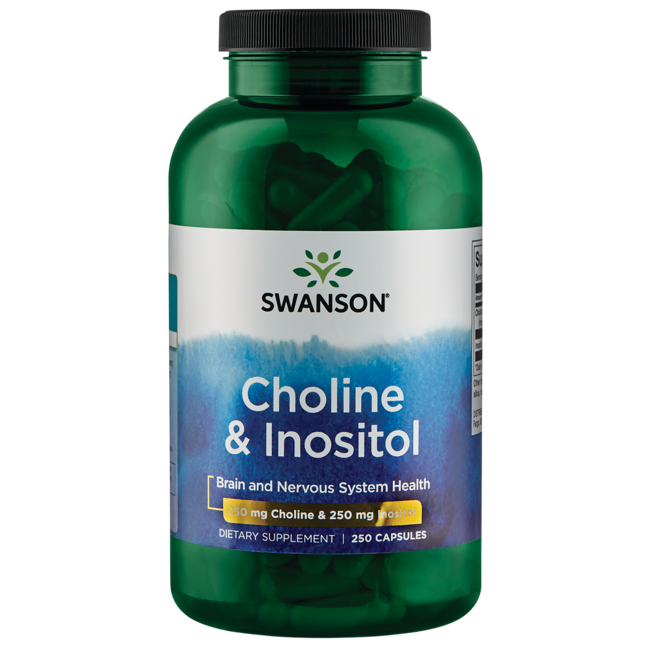Choline & Inositol 250 Kapsula