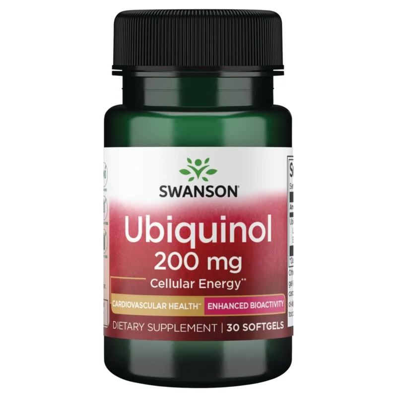 Ubiquinol 200 mg 30 Softgels