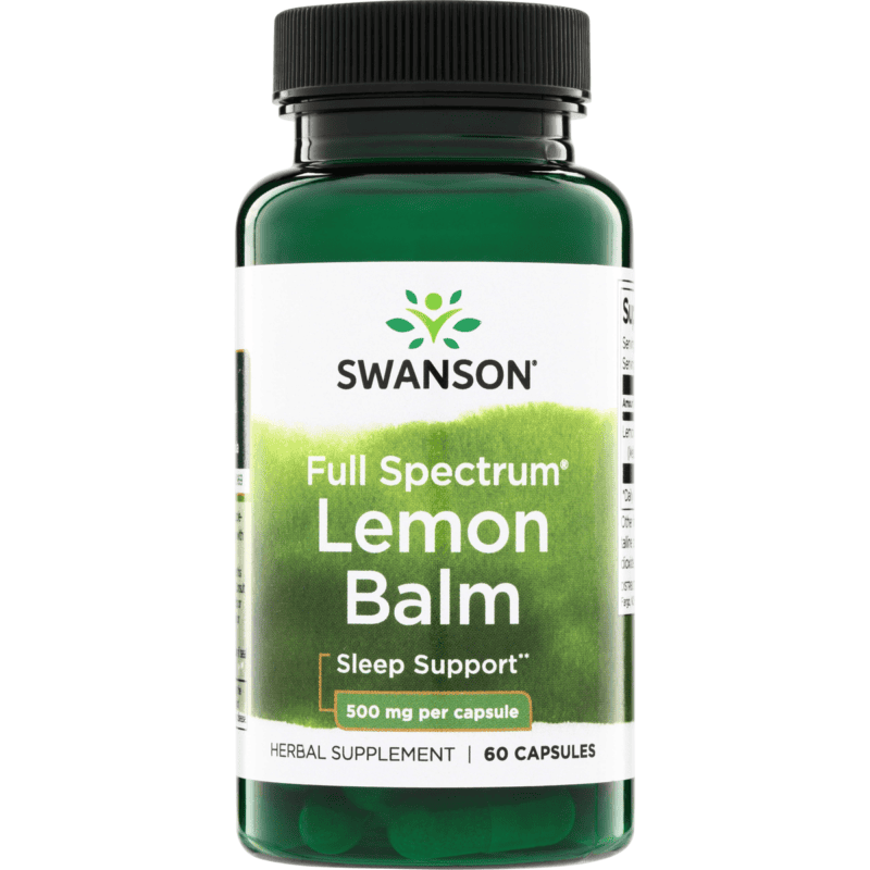 Lemon Balm 500 mg 60 Kapsula
